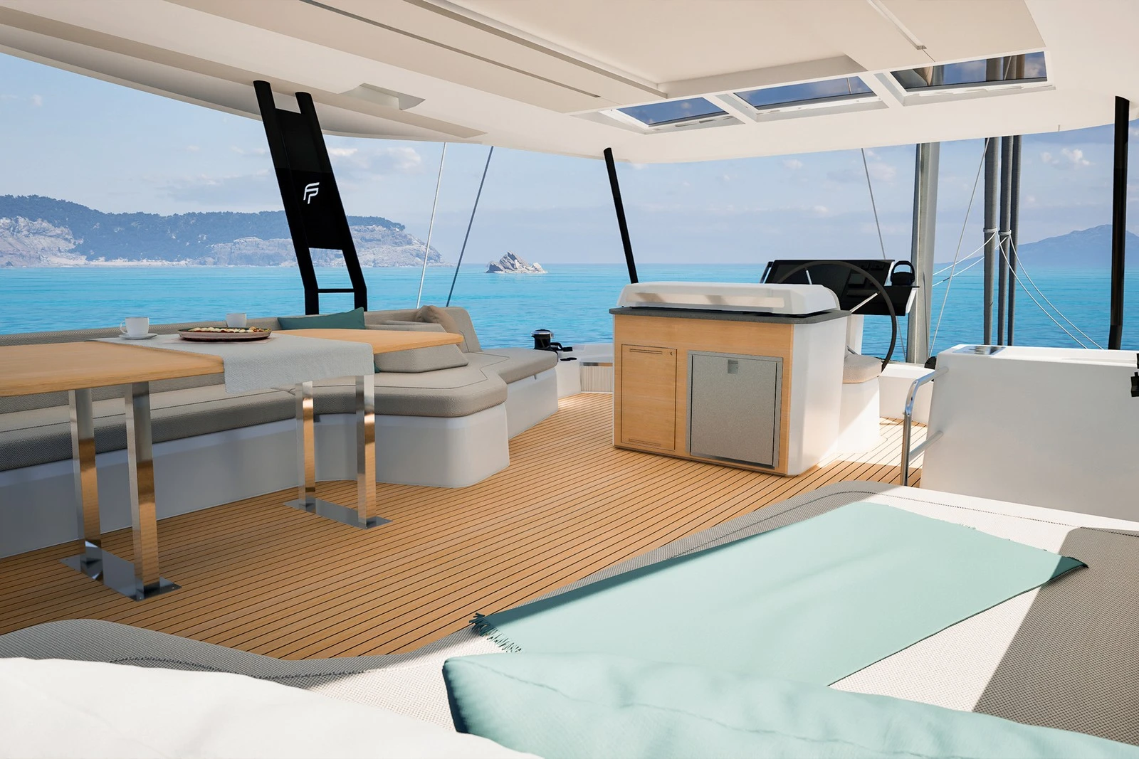 Fountaine Pajot FP 55 – Le FP 55 vous ouvre les portes de la grande plaisance 3 Fountaine Pajot FP 55 – Le FP 55 vous ouvre les portes de la grande plaisance 3