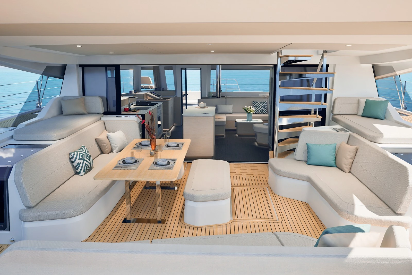 Fountaine Pajot FP 55 – Le confort ne vaut… que s'il est partagé 1 Fountaine Pajot FP 55 – Le confort ne vaut… que s'il est partagé 1
