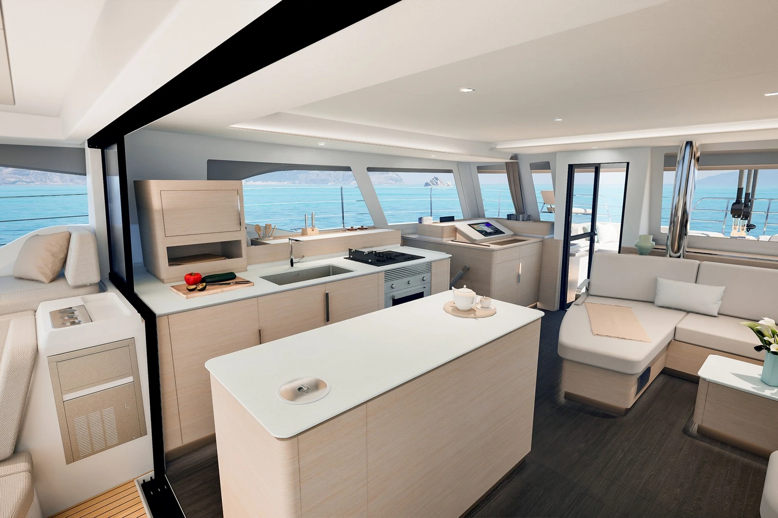 Fountaine Pajot FP 55 – Le FP 55 vous ouvre les portes de la grande plaisance 1 Fountaine Pajot FP 55 – Le FP 55 vous ouvre les portes de la grande plaisance 1