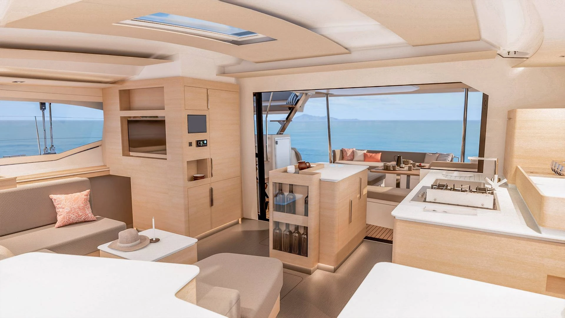 Fountaine Pajot FP 48 – Un espace pour chacun, du plaisir pour tous 3 Fountaine Pajot FP 48 – Un espace pour chacun, du plaisir pour tous 3