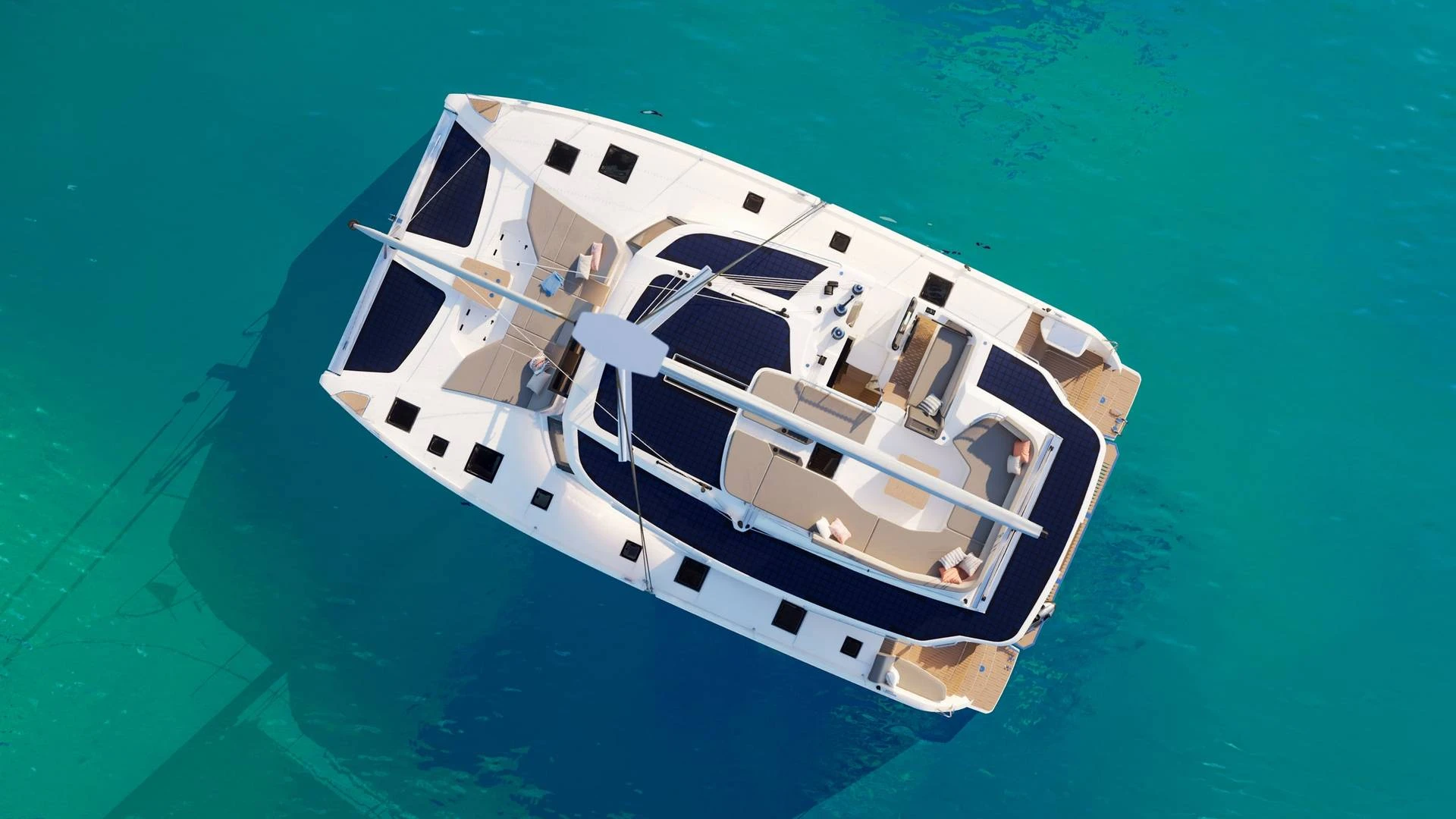Fountaine Pajot FP 48 – L'autonomie propre, sans contrainte Fountaine Pajot FP 48 – L'autonomie propre, sans contrainte