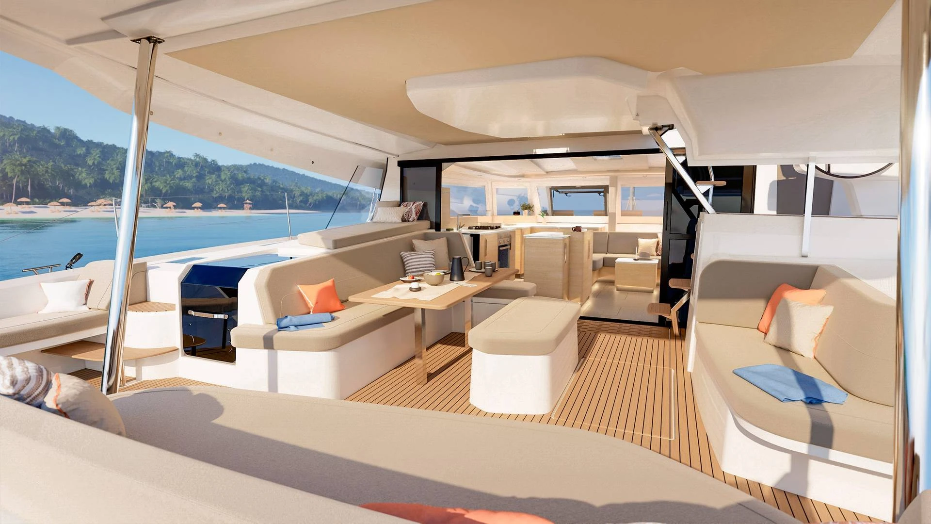 Fountaine Pajot FP 48 – Un espace pour chacun, du plaisir pour tous 1 Fountaine Pajot FP 48 – Un espace pour chacun, du plaisir pour tous 1