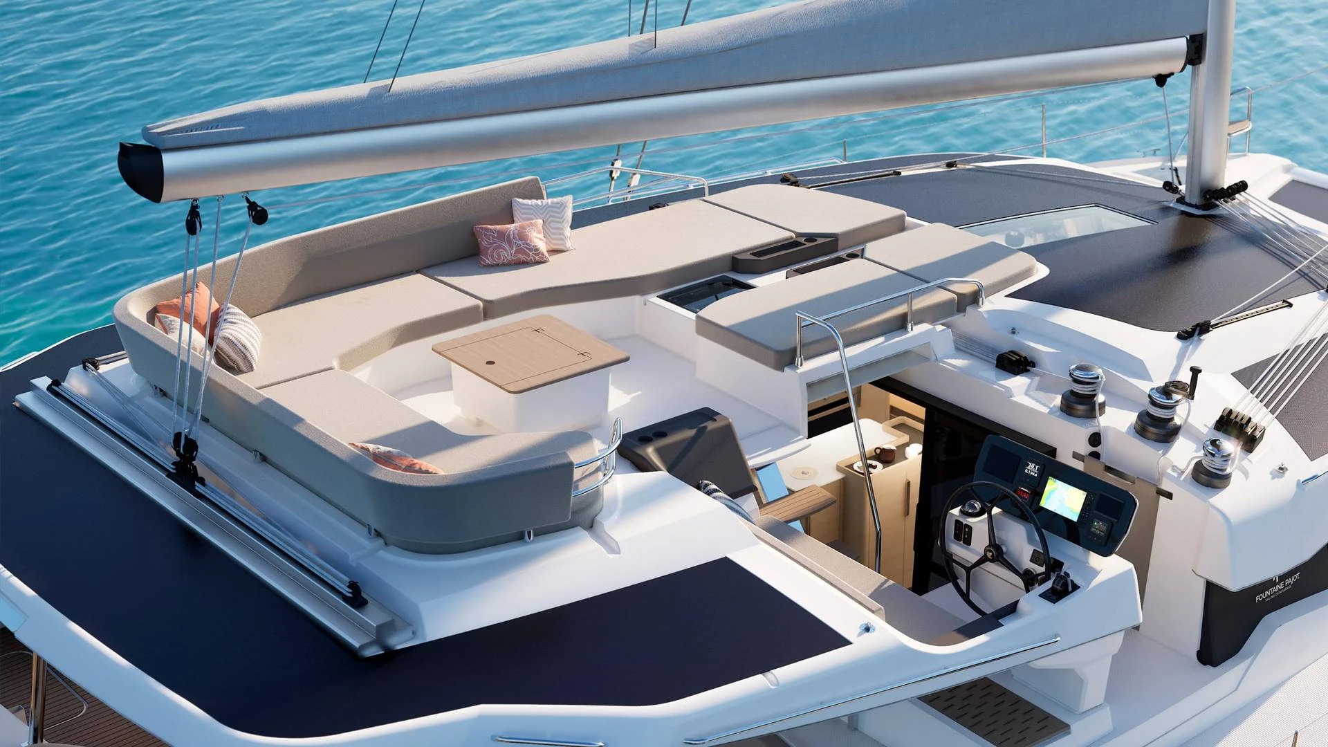 Fountaine Pajot FP 48 – Larguez les amarres dans le plus grand confort 1 Fountaine Pajot FP 48 – Larguez les amarres dans le plus grand confort 1