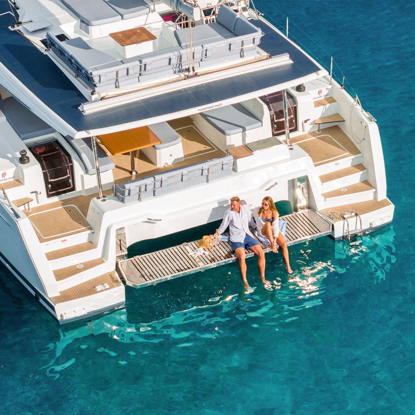Fountaine Pajot FP 51 – Design extérieur et poste de barre modernisés 1 Fountaine Pajot FP 51 – Design extérieur et poste de barre modernisés 1