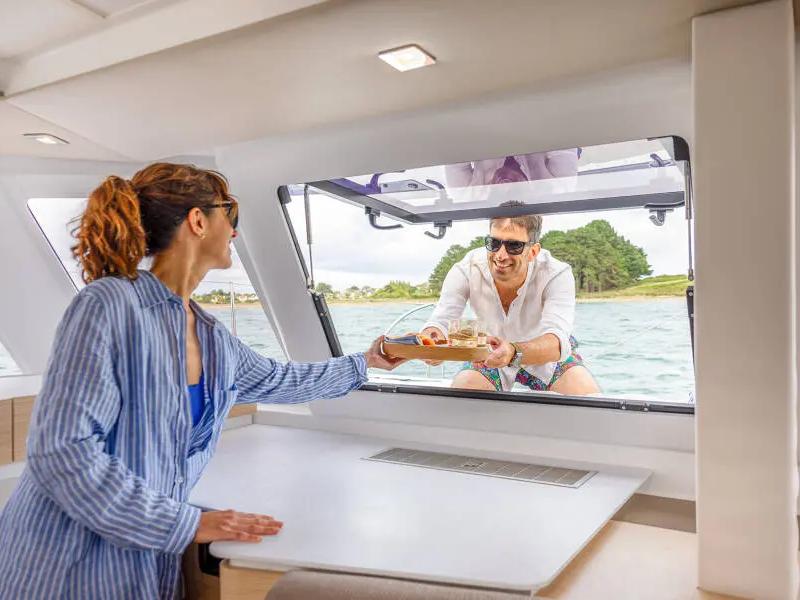 Fountaine Pajot FP 41 – photo 44 du catamaran neuf aux Antilles