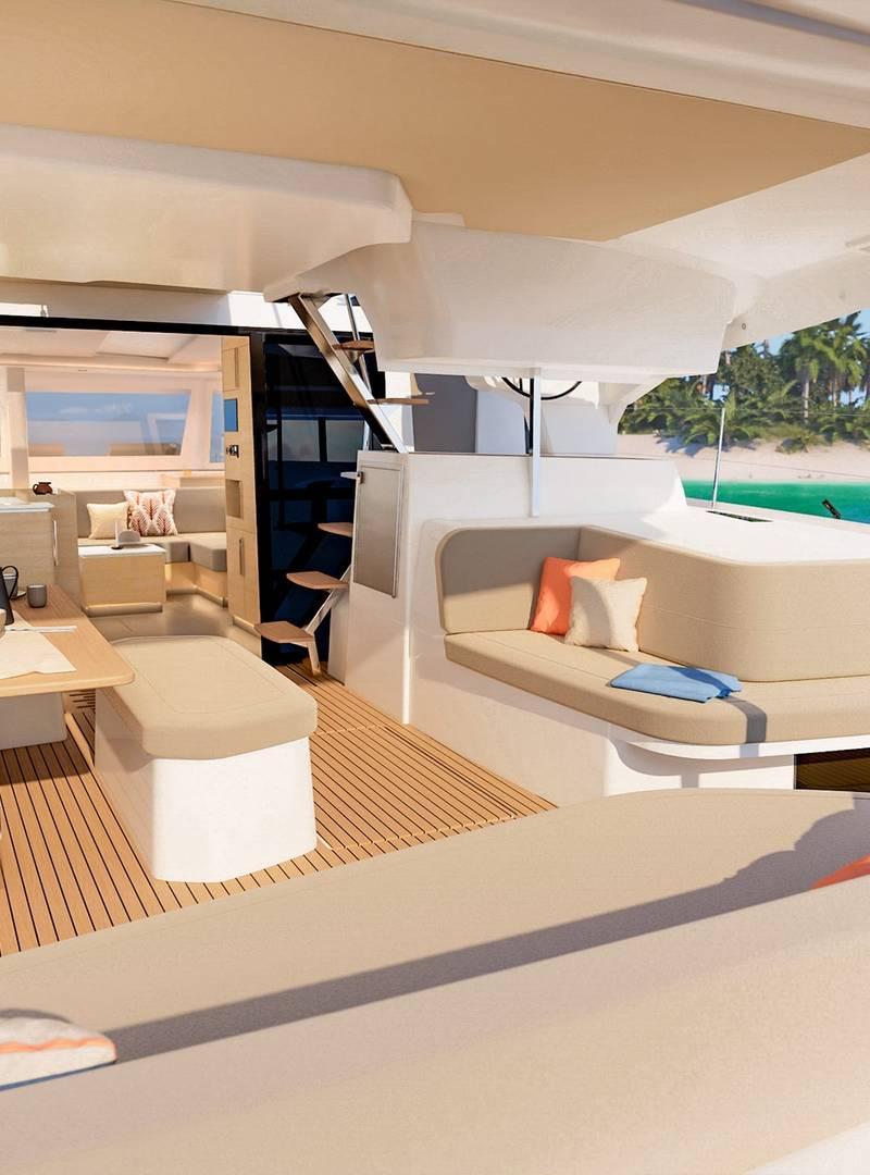 Fountaine Pajot FP 48 – photo 20 du catamaran neuf aux Antilles