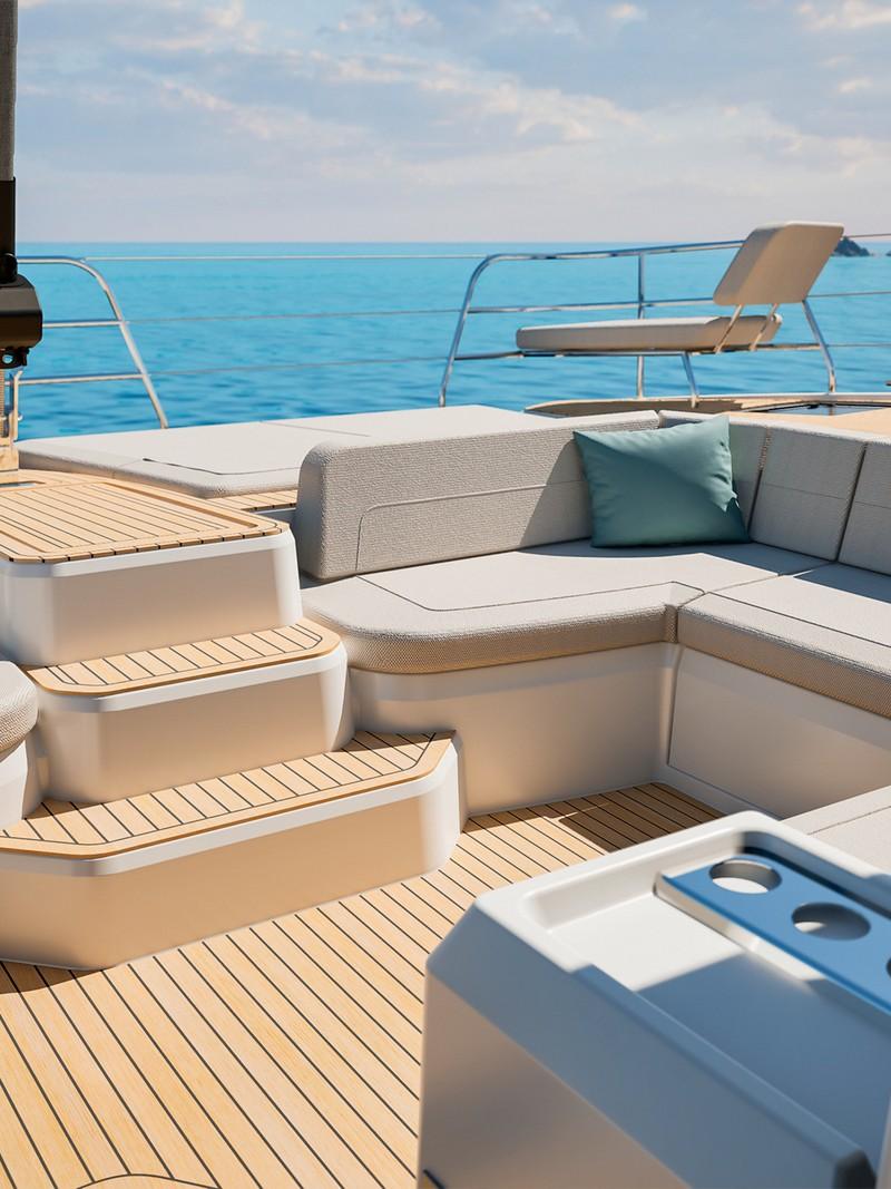 Fountaine Pajot FP 55 – photo 3 du catamaran neuf aux Antilles