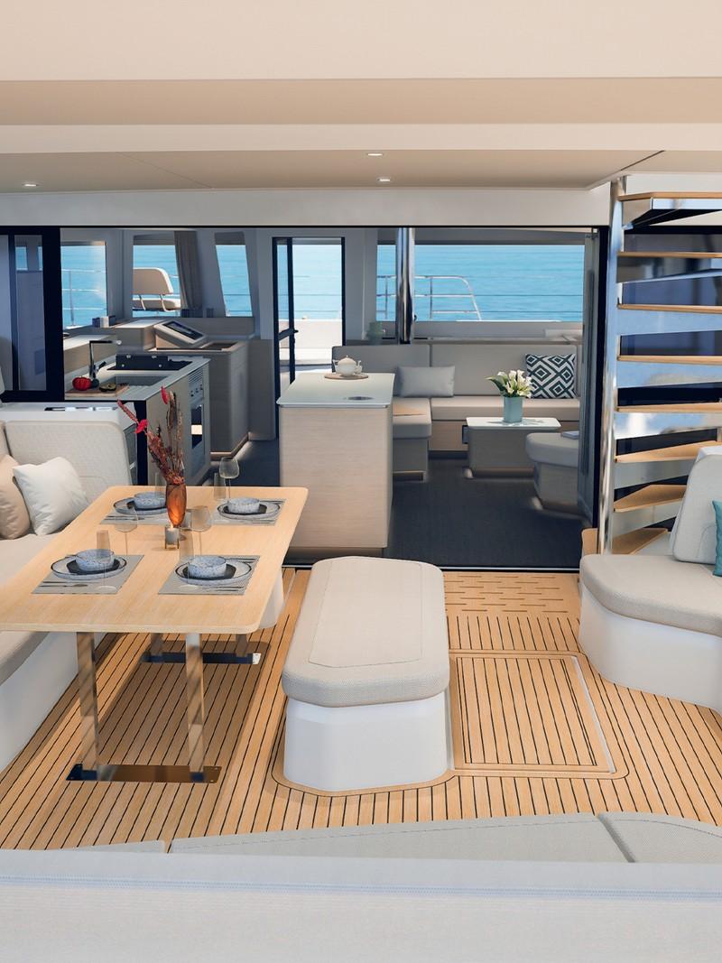 Fountaine Pajot FP 55 – photo 20 du catamaran neuf aux Antilles