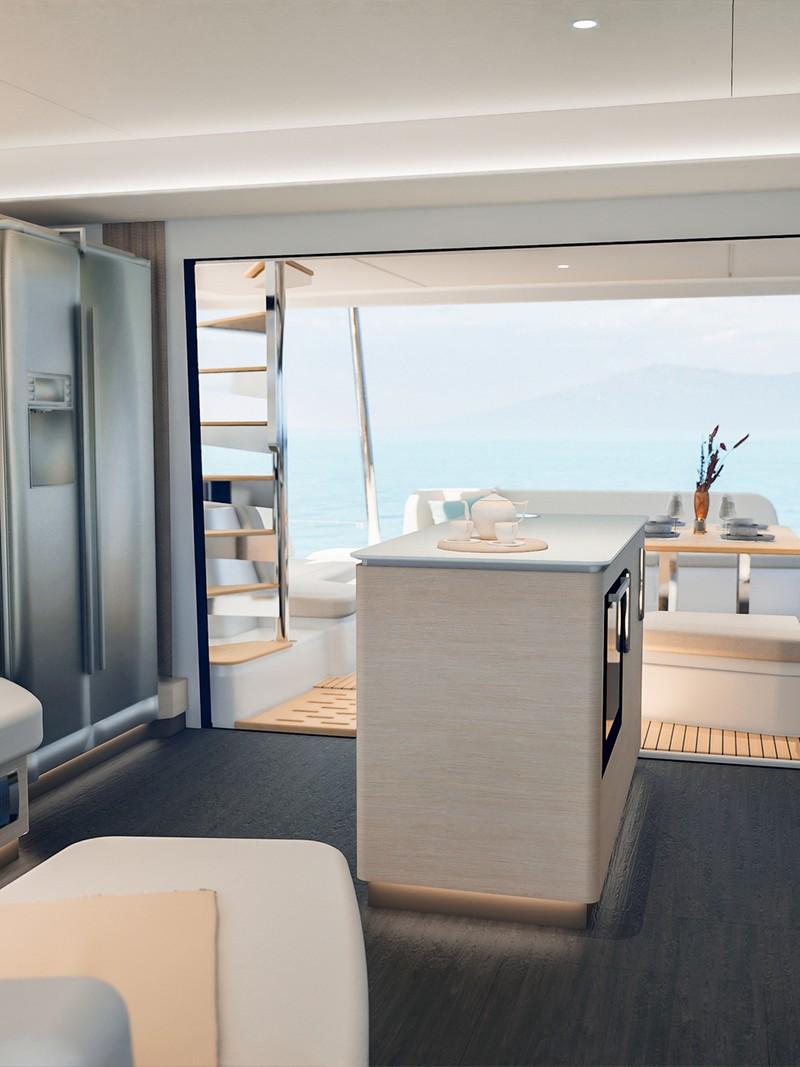 Fountaine Pajot FP 55 – photo 28 du catamaran neuf aux Antilles