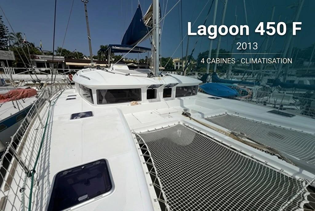 LAGOON 450 F (2013) 4 cabins/air conditioning